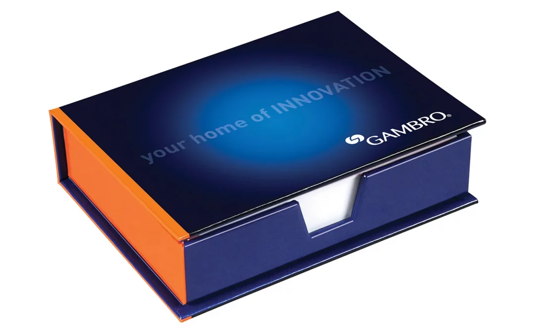 Hardcover-Notizzettel-Box