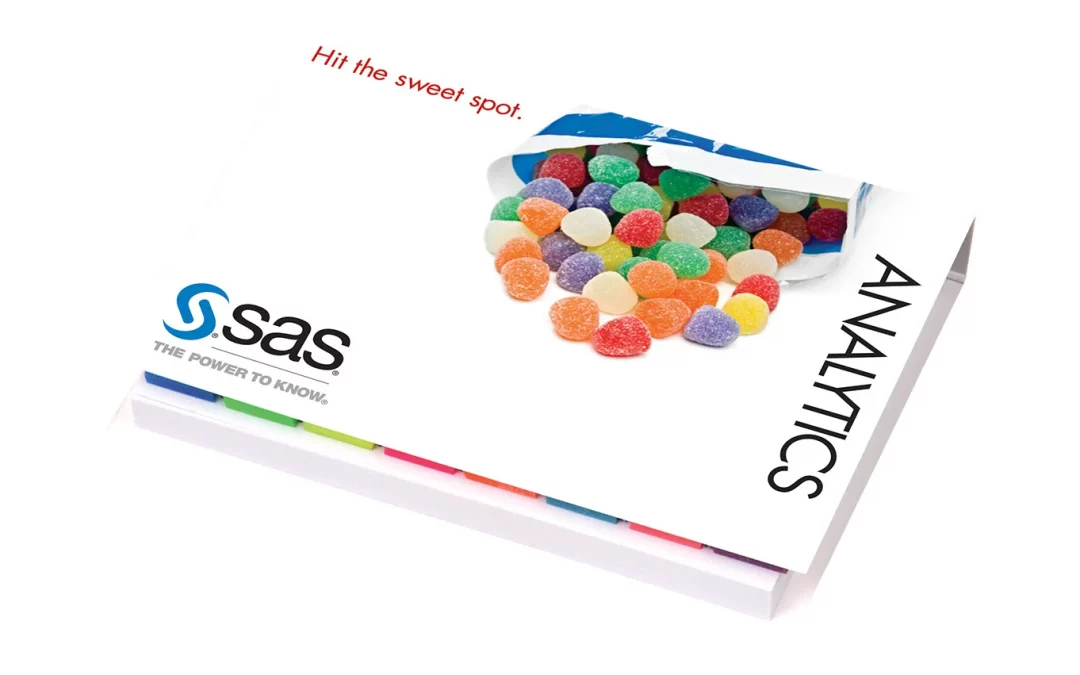 Kartoncover mit Haftnotizen + Index