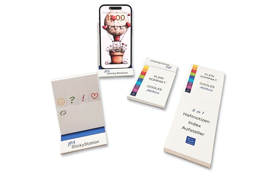 MyStickyStation – zum Aufstellen